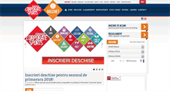 Desktop Screenshot of baschet.corporatesports.ro